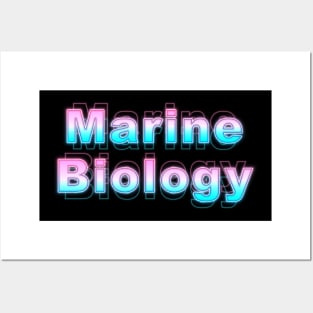 Marine Biology Posters and Art